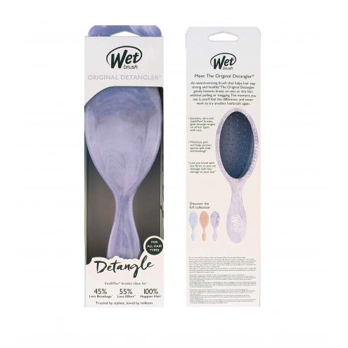 Wet Brush Original Detangler Glitter Waves Purple Wet Brush Original Detangler Glitter Waves Purple