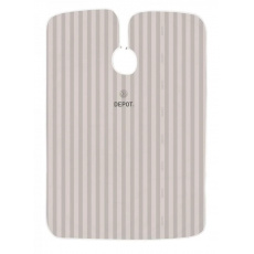 Depot 757 Warm Grey Striped Cutting Cape