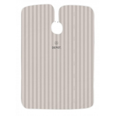 Depot 757 Warm Grey Striped Cutting Cape