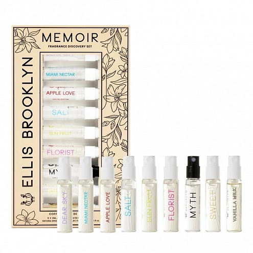 Ellis Brooklyn Memoir Fragrance Discovery Set 9 x 2 ml