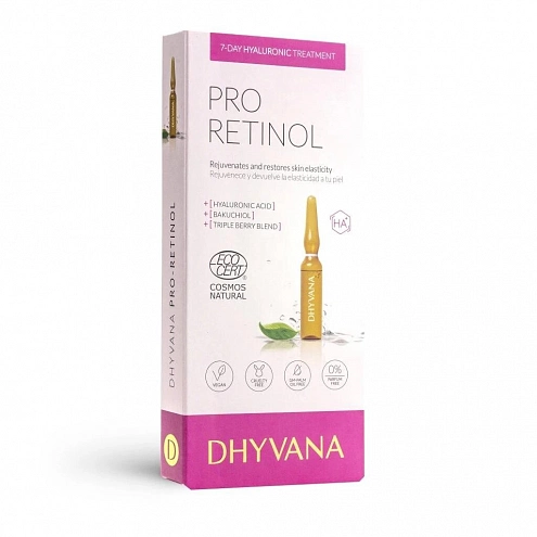Dhyvana Pro Retinol Anti-Wrinkle Serum Set 7 x 2 ml