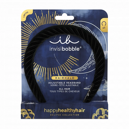Invisibobble HAIRHALO Eclipse Midnight Ring 1pc