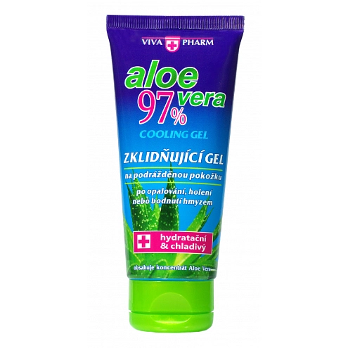 VIVACO Zklidňující gel s Aloe vera 97% VIVAPHARM 100 ml