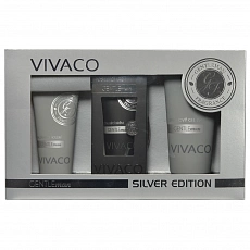 VIVACO Dárková kazeta pánské kosmetiky GENTLEMAN SILVER