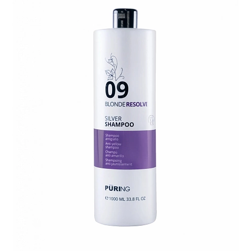 PÜRING PR 09 BlondeResolve Silver Shampoo 1000 ml