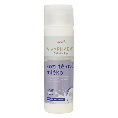 VIVACO Tělové mléko s kozím mlékem VIVAPHARM 200 ml VIVACO Tělové mléko s kozím mlékem VIVAPHARM 200 ml