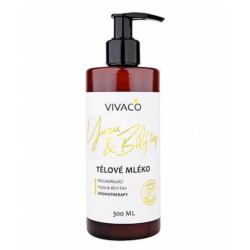 VIVACO Tělové mléko Yuzu a Bílý čaj 300 ml
