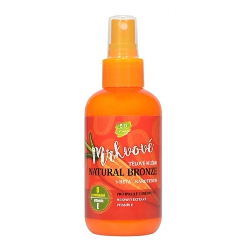 VIVACO Přírodní tělové mléko s mrkvovým extraktem 150 ml