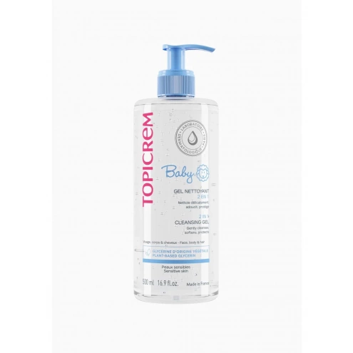 Topicrem BABY 2 in 1 Cleansing Gel 500 ml