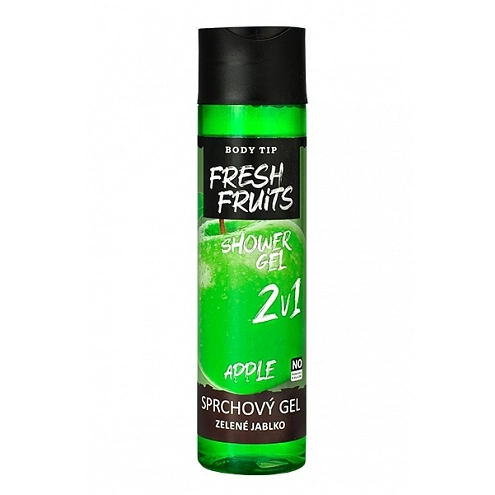 VIVACO Sprchový gel 2v1 Zelené jablko BODY TIP 250 ml