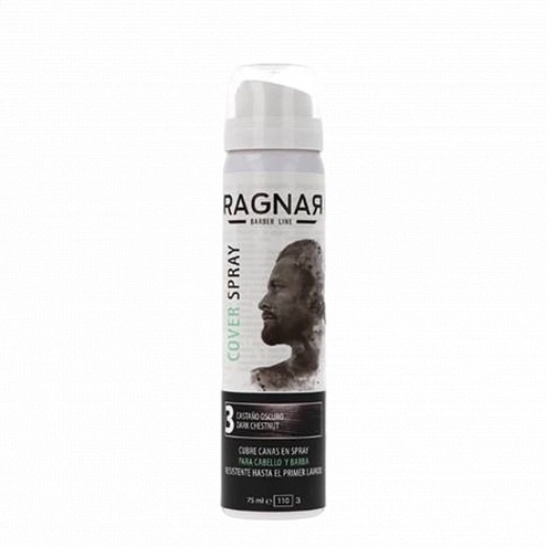 Ragnar sprej na zakrytie šedín a odrastov tmavohnedý 75 ml