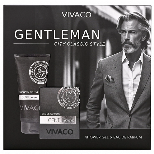 VIVACO Dárková kazeta pánské kosmetiky GENTLEMAN