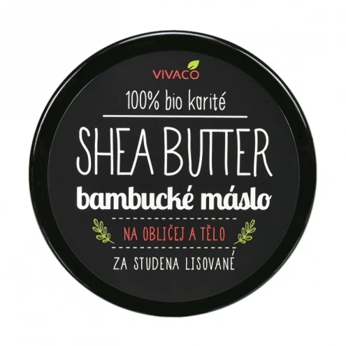 VIVACO BIO Bambucké máslo Karité na obličej a tělo 100 ml VIVACO BIO Bambucké máslo Karité na obličej a tělo 100 ml