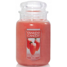 Yankee Candle Large Jar White Strawberry Bell 623g