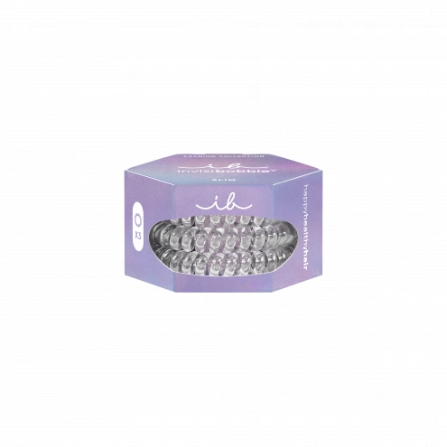 Invisibobble SLIM PREMIUM Crystal Clear 3ks