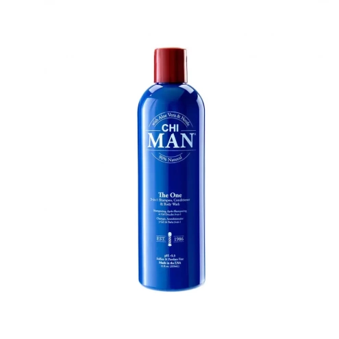 Farouk CHI Man The One 3-in-1 Shampoo, Conditioner & Body Wash 355 ml