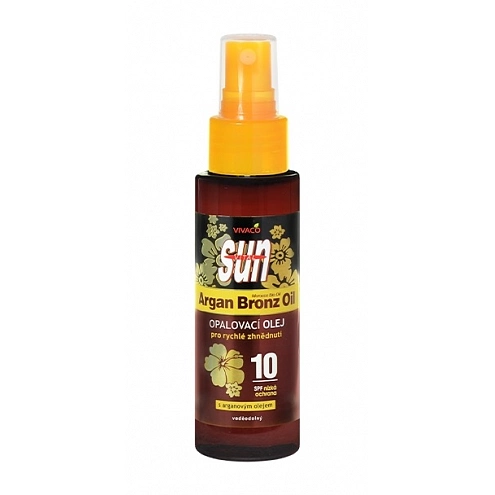 VIVACO Opalovací olej s BIO arganovým olejem SPF 10 SUN VITAL 100 ml