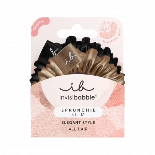 Invisibobble SPRUNCHIE SLIM True Golden 2pc
