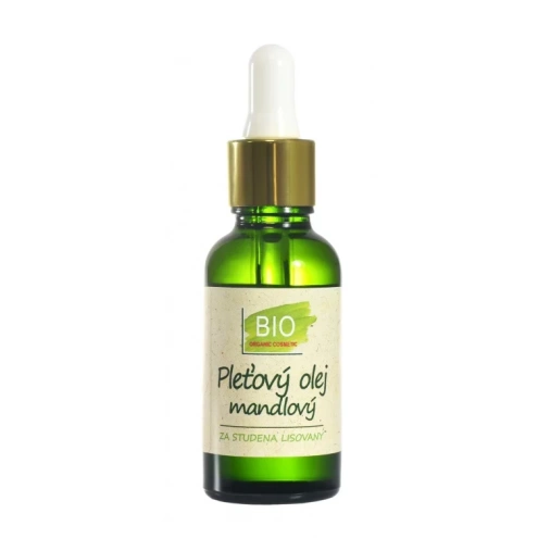 VIVACO 100% BIO Pleťový mandlový olej s pipetou 30 ml