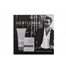 VIVACO Dárková kazeta pánské kosmetiky GENTLEMAN SILVER