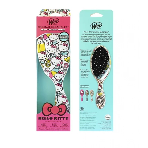 Wet Brush Original Detangler Hello Kitty kartáč na vlasy AOP White Wet Brush Original Detangler Hello Kitty kartáč na vlasy AOP White