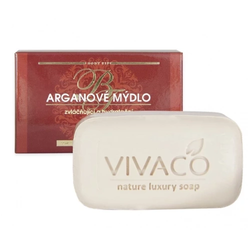 VIVACO Přírodní mýdlo s BIO arganovým olejem BODY TIP 100 g VIVACO Přírodní mýdlo s BIO arganovým olejem BODY TIP 100 g