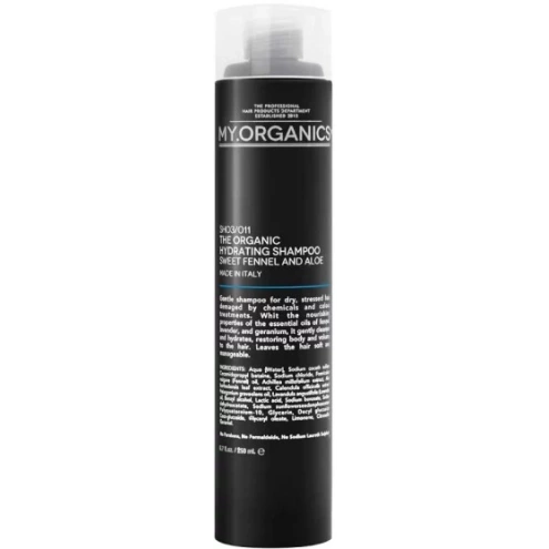 My.Organics The Organic Hydrating Shampoo Sweet Fennel and Aloe 250 ml