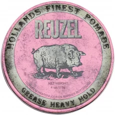 REUZEL Styling Pink Pomade Grease Heavy Hold 113g