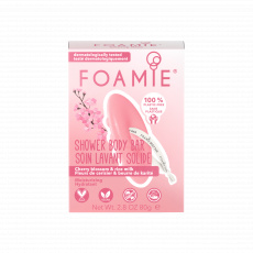 Foamie Shower Body Bar Cherry Kiss With Cherry Blossom and Rice Milk