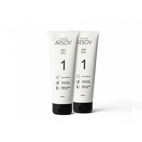 Tomas Arsov Loopy Anti-Dandruff Shampoo for Sensitive Scalp 250 ml DUO PACK