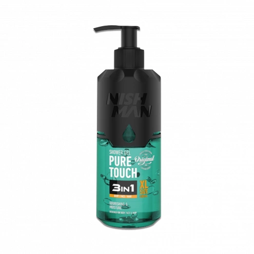 NishMan sprchový gél 3v1 Pure Touch 480ml