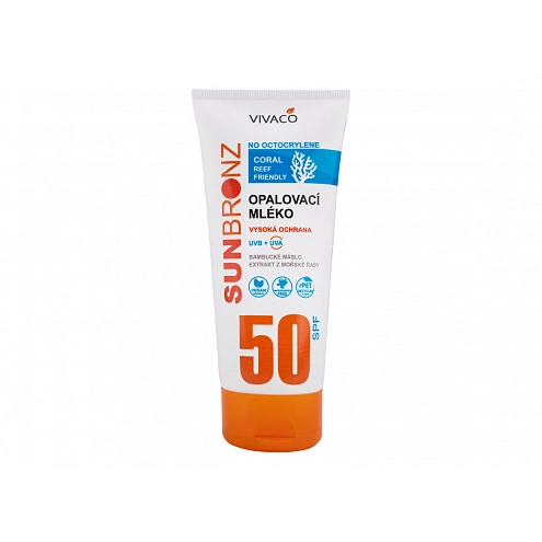 VIVACO Ochranné opalovací mléko s minerálními filtry SPF 50 200 ml VIVACO Ochranné opalovací mléko s minerálními filtry SPF 50 200 ml