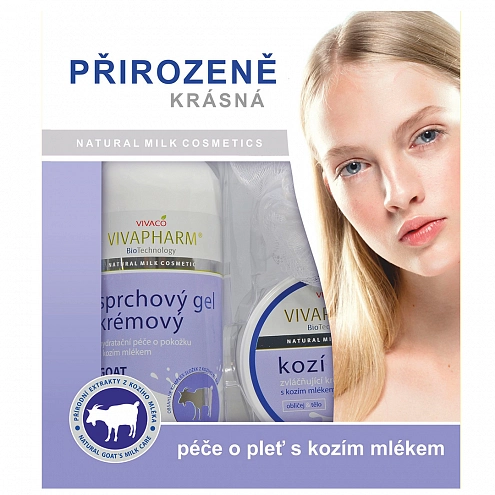 VIVACO Dárková kazeta kosmetiky s kozím mlékem VIVACO Dárková kazeta kosmetiky s kozím mlékem
