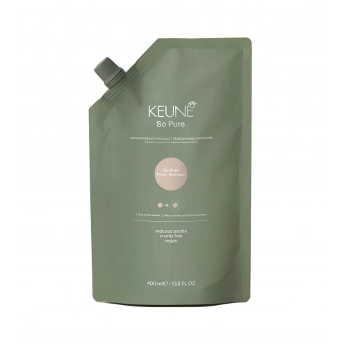 Keune So Pure Polish Shampoo Refill 400 ml Keune So Pure Polish Shampoo Refill 400 ml