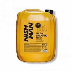 NishMan šampón na vlasy s keratínom 01 Pro-Hair 5000ml