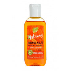 VIVACO 100% Přírodní opalovací olej s mrkvovým extraktem SPF 0 75 ml
