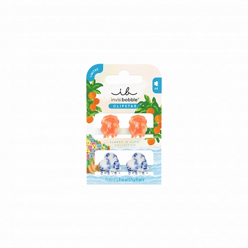 invisibobble CLIPSTAR S SIC Mediterranean Minis 4pc