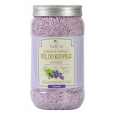 VIVACO Sůl do koupele Levandule BODY TIP 1200 g
