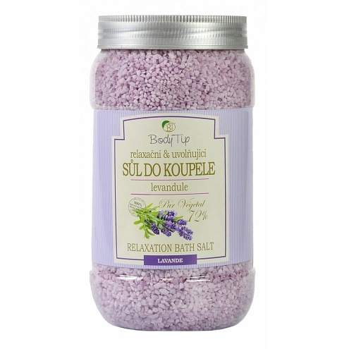 VIVACO Sůl do koupele Levandule BODY TIP 1200 g VIVACO Sůl do koupele Levandule BODY TIP 1200 g
