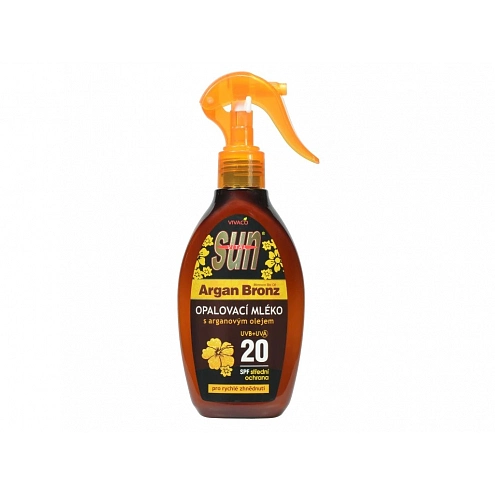VIVACO Opalovací mléko s BIO arganovým olejem SPF 20 SUN VITAL 200 ml VIVACO Opalovací mléko s BIO arganovým olejem SPF 20 SUN VITAL 200 ml