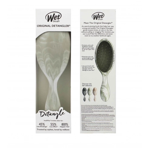 Wet Brush Original Detangler Watercolor Waves - Green Wet Brush Original Detangler Watercolor Waves - Green