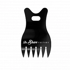 The Shave Factory ergonomický hrebeň na použitie s práškami 042