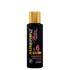 VIVACO Opalovací olej s rozjasňujícími glitry SPF 6 Melon SUNBRONZ 100 ml