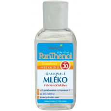 VIVACO Opalovací mléko s D-Panthenolem SPF 30 SUN VITAL 50 ml