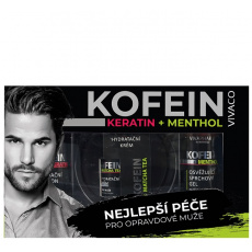 VIVACO Dárková kazeta péče pro muže s kofeinem
