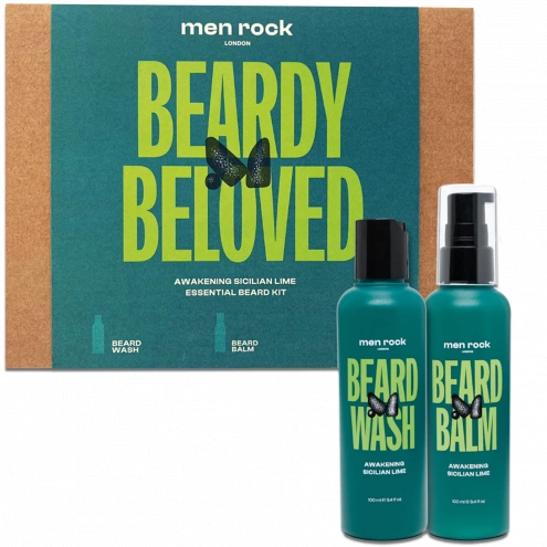 Men Rock základná sada na bradu Beardy Beloved - Sicilian Lime