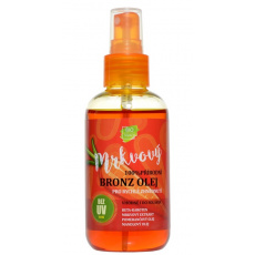 VIVACO 100% Přírodní opalovací olej s mrkvovým extraktem SPF 0 150 ml