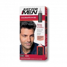 Just For Men šampón na zakrytie šedivých vlasov čierna H55