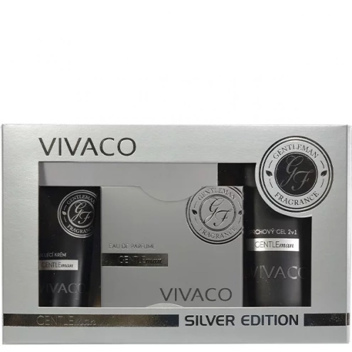 VIVACO Dárková kazeta GENTLEMAN SILVER EDITION