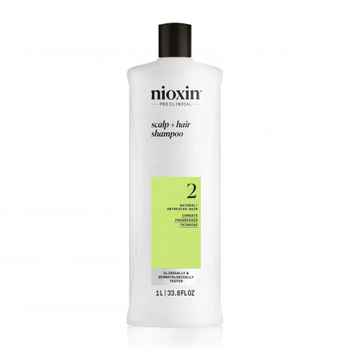 Nioxin Scalp + Hair Shampoo System 2 1000 ml